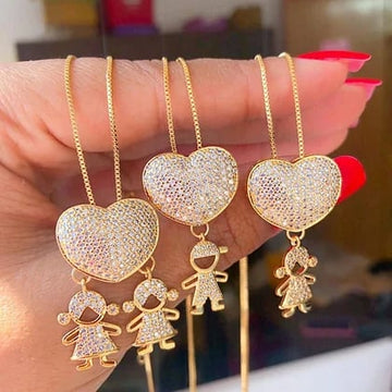 Love and my kids - Mother's Love Necklace