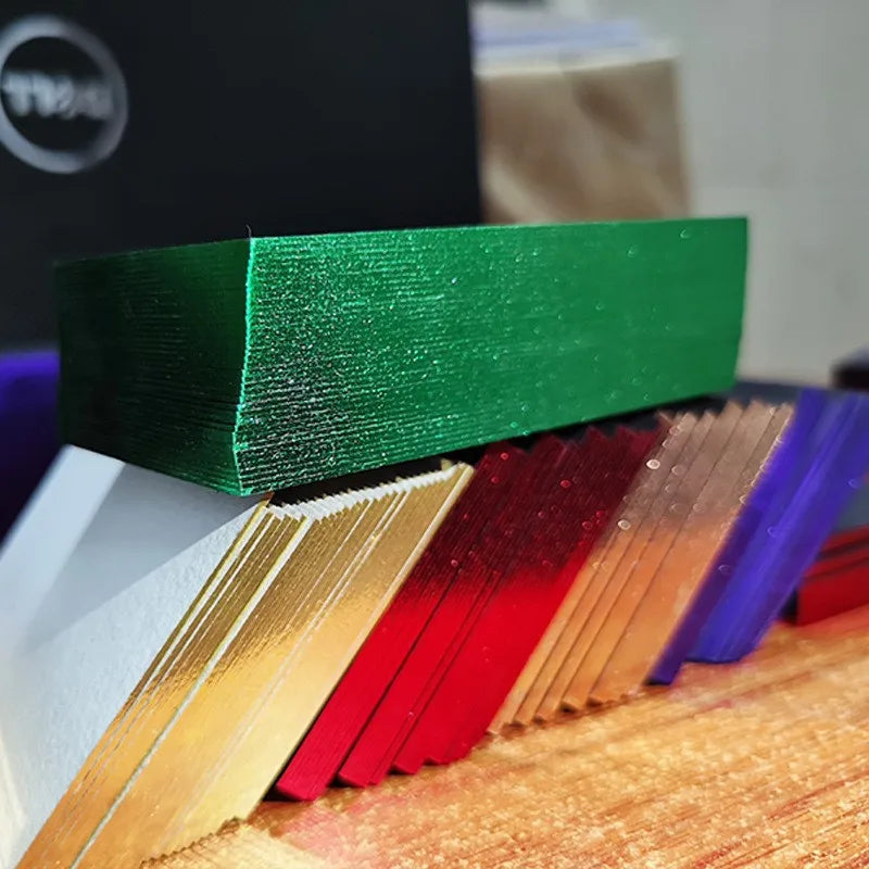 Customized black card, cotton paper, gold foil, high-end business card production, embossed business card