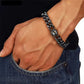 Custom Bracelet with Picture Inside Titanium Steel Cuban Link Chain Bracelet