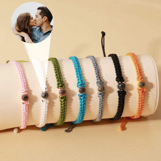 Fashion Personality Photo Projection Bracelet Customized Photo Bracelet
