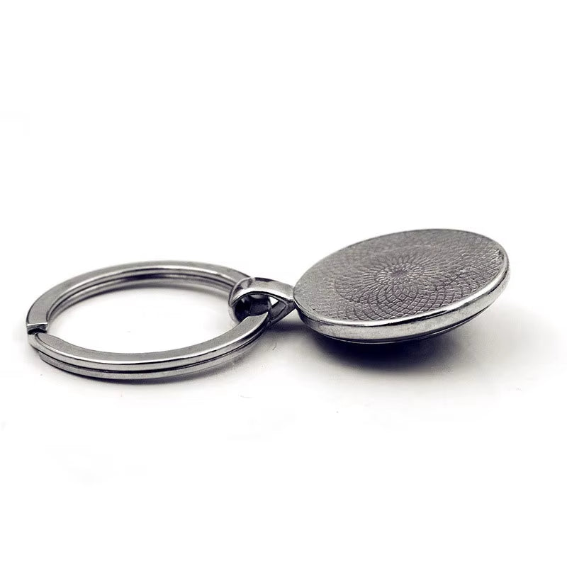 25mm handmade personalized diy photo of your baby’s custom key chain