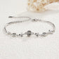 Customized Photo Bracelets Projection Bracelet Four Leaf Clover Personalized Bangles For Her