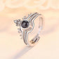 Custom Photo Ring Personalized Projection Ring