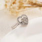 New Heart Ring Personalized Projection Photo Rings