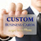 Custom frosted translucent PVC business cards, semi-clear plastic business cards, high-definition printed business cards, custom