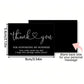 30/50Pcs Thank You Cards Thank You for Supporting My Business Cards Commercial Decoration Label Appreciate Cards Gift Packaging
