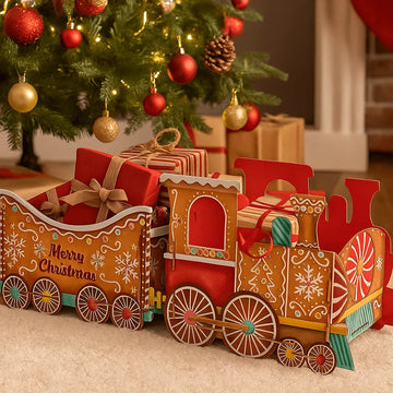 Christmas Train Gift Box