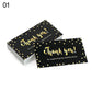 50PCS Thanks Greeting Cards Thank You Card For Supporting My Small Business Paper Seal Label Party Gift