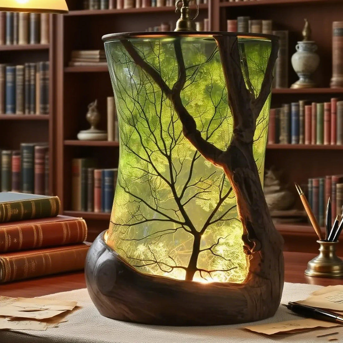 “Enchanted Forest” Nature-Inspired Ambient Lamp
          
(4)