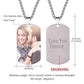 Custom Colorful Photo Necklace Stainless Steel Personalized Picture Necklace