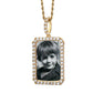 DIY Customized Photos Hiphop Necklace Birthday Photo Frame Pendant