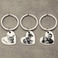 Custom Keychain with Photo,Cat Picture Keychain,Personalized Dog Memorial Gifts,Keychain Your Name, Father Boyfriend Gift