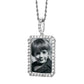 DIY Customized Photos Hiphop Necklace Birthday Photo Frame Pendant