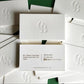 Luxury Customized Business Card with Embossed Logo - Premium Gift Card for After-Sales Wedding Invitations