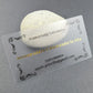 100pcs 9x5.1cm Frosted Transparent Plastic PVC Business Card with Golden Foil Hot Stamped Logo Text