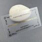 100pcs 9x5.1cm Frosted Transparent Plastic PVC Business Card with Golden Foil Hot Stamped Logo Text
