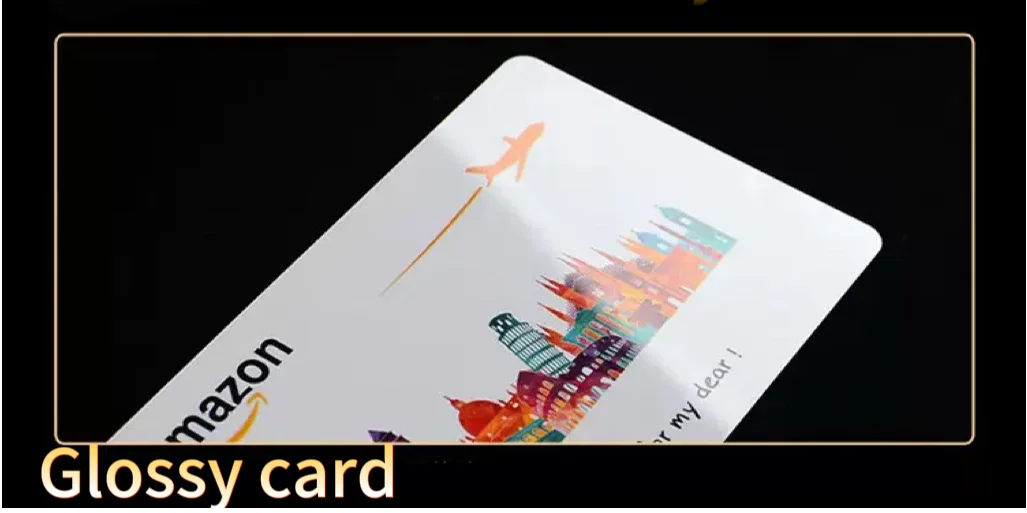 Custom PVC Business Cards Plastic Waterproof Cards Personalize Design Round Corners Glossy Matte Frosted Card Holder Porte Carte
