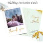100pcs Custom Business Card Double Side Print Wedding Party Greeting Cards 300gsm Personalize Own Logo For Envelope Letters