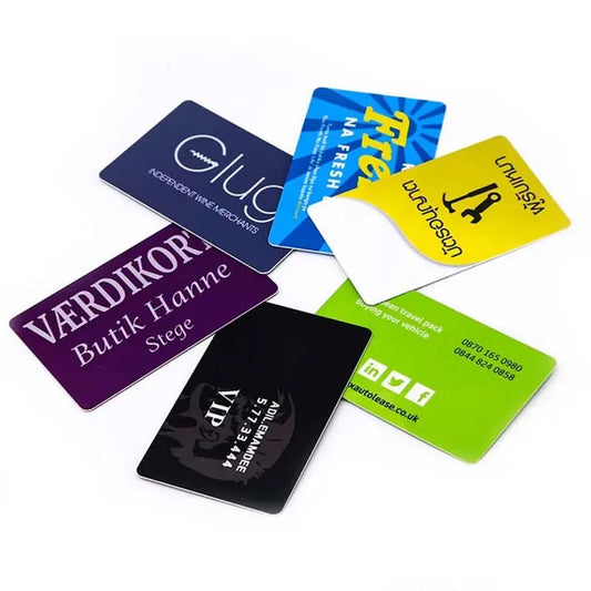Custom PVC Business Cards Plastic Waterproof Cards Personalize Design Round Corners Glossy Matte Frosted Card Holder Porte Carte