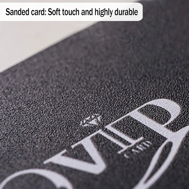 Custom PVC Business Cards Plastic Waterproof Cards Personalized Design Round Corners Glossy Matte Frosted PVC Business Cards