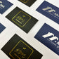 Customized logo,Gold foil business card,name cards,gold card,hot stamping logo,Printed cards,thank you card,300g