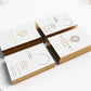 200PCS Customisable Colored Holographic Rainbow Gold Edge Business Card with Foil Logo Visiting Card in Cardboard Material