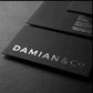 100pcs Custom Cotton Paper Business Cards Luxury Hot Stamping Gold Silver Foil UV Printing Personalized Logo Name Card