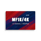 Custom PVC Business ID Card Own Design Logo Name Plastic Waterproof Double Side Glossy Matte Thank You 0.38mm 85.5*54mm 200pcs