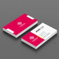 100PCS Custom Logo Business Cards – Double-Sided