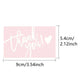 50PCS Small Business Thank You Cards Wedding Gift Card HK02 Design for Gratitude Expressions Business Stationery
