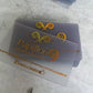 Customized luxury transparent plastic business cards, hot stamping, unique frosted PVC cards