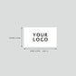 100pcs Custom Cotton Paper Business Cards Luxury Hot Stamping Gold Silver Foil UV Printing Personalized Logo Name Card