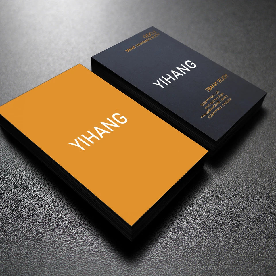 100PS business card production printing high-end business card customized color double-sided card printing business card design