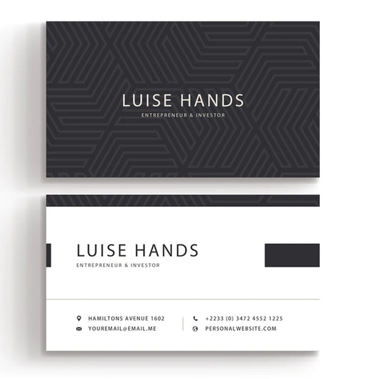 100pcs Custom Business Card Double Side Print Wedding Party Greeting Cards 300gsm Personalize Own Logo For Envelope Letters