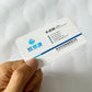 300g Custom Gold Foil Business Cards – Hot Stamped Logo, Name & Thank You Cards
