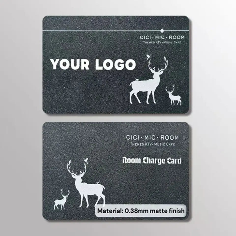 Custom PVC Business Cards Plastic Waterproof Cards Personalized Design Round Corners Glossy Matte Frosted PVC Business Cards