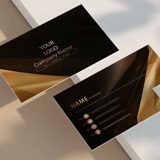 100pcs Custom Business Cards Double Sided Printing Personalized Logo Thank You Cards Wedding Invitation Gift Decorative Cards