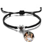 Wholesale Men's Projection Bracelets Stainless Steel Custom Projection Bracelets Woven Photo Bracelets Commemorative Gifts