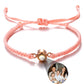 Wholesale Men's Projection Bracelets Stainless Steel Custom Projection Bracelets Woven Photo Bracelets Commemorative Gifts