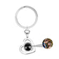 Personalized Photo Projection Keychain Custom Heart Photo Keyring Projection Keychain