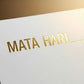 Luxury Customized Business Card with Embossed Logo - Premium Gift Card for After-Sales Wedding Invitations