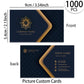 200pcs, Custom Business Cards/Cards, Business Cards, Desktop Business Cards, Thank You Cards, Business Cards, Waterproof Surface