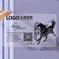 Custom PVC Transparent Business Cards Color Printing Foil Stamped Matte Texture Cards Personalized Custom Printing Business Card