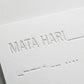 Luxury Customized Business Card with Embossed Logo - Premium Gift Card for After-Sales Wedding Invitations
