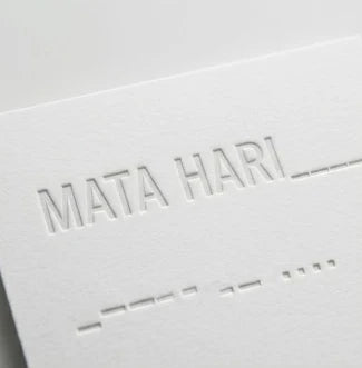 Luxury Customized Business Card with Embossed Logo - Premium Gift Card for After-Sales Wedding Invitations