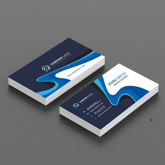 100PCS Custom Logo Business Cards – Double-Sided