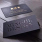 100pcs Custom Cotton Paper Business Cards Luxury Hot Stamping Gold Silver Foil UV Printing Personalized Logo Name Card