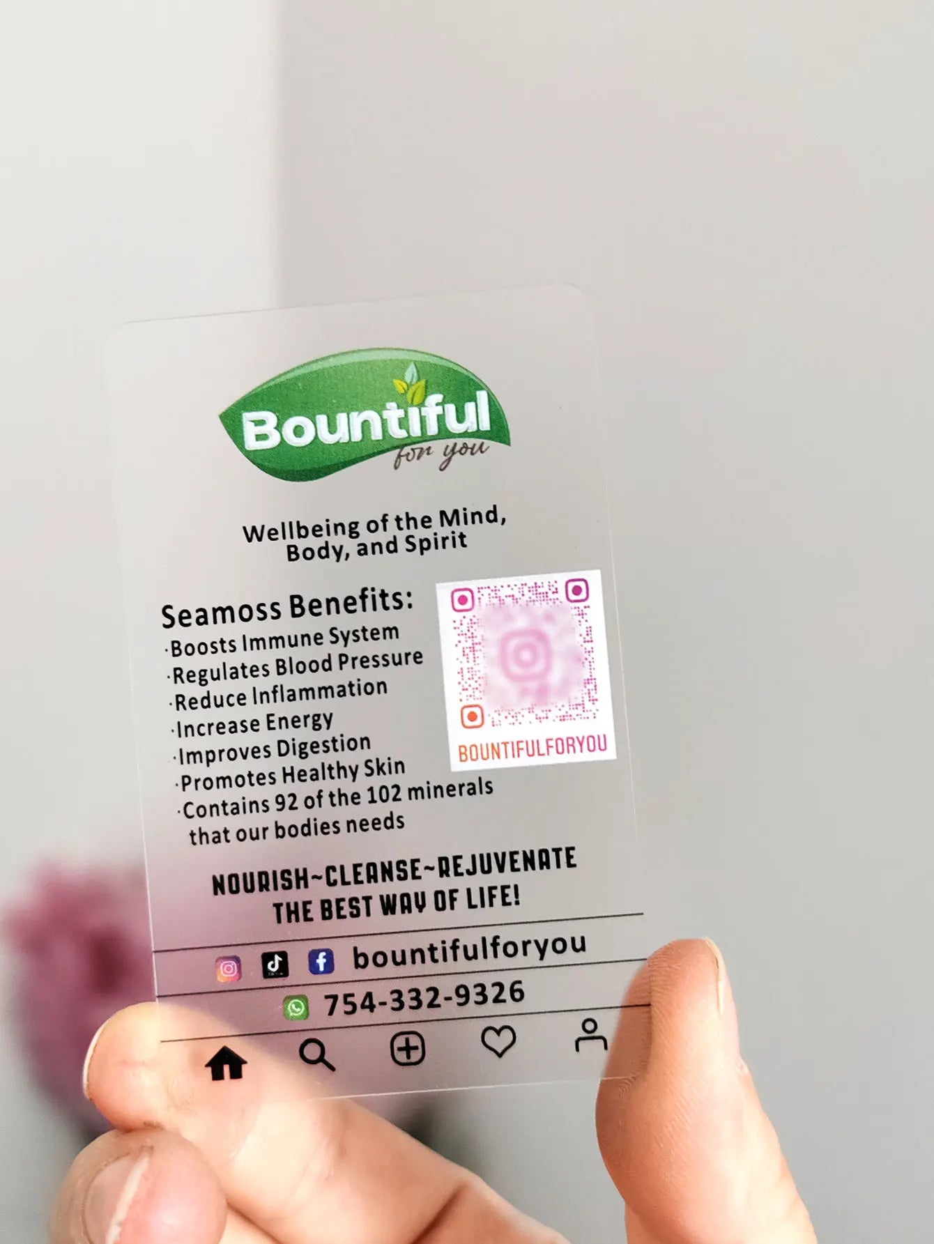 100pcs 9x5.1cm Frosted Transparent Plastic PVC Business Card with Golden Foil Hot Stamped Logo Text