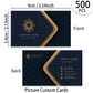 200pcs, Custom Business Cards/Cards, Business Cards, Desktop Business Cards, Thank You Cards, Business Cards, Waterproof Surface