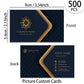 200pcs, Custom Business Cards/Cards, Business Cards, Desktop Business Cards, Thank You Cards, Business Cards, Waterproof Surface
